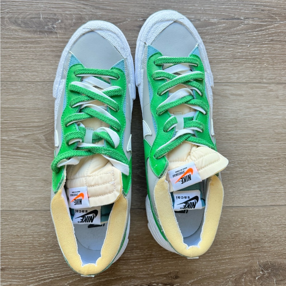 1 of 1 Nike Sample Sneakers in Green and Cream